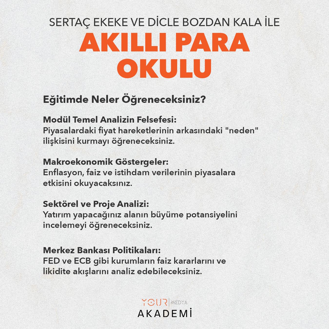 AKILLI PARA OKULU: 5 - 10. MODÜL EĞİTİM PAKETİ - SERTAÇ EKEKE & DİCLE BOZDAN KALA