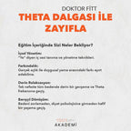 THETA DALGASI İLE ZAYIFLA - DOKTOR FİTT - (HAZIR KAYIT)