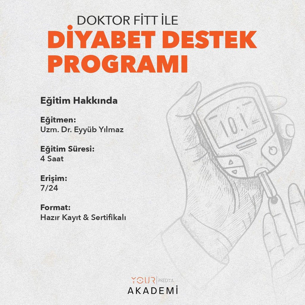 DİYABET DESTEK PROGRAMI - (DOKTOR FİTT) - HAZIR KAYIT