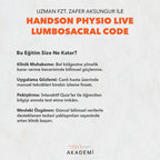 HandsOn Physio – Lumbosacral Code - Zafer AKSUNGUR – Hazır Kayıt