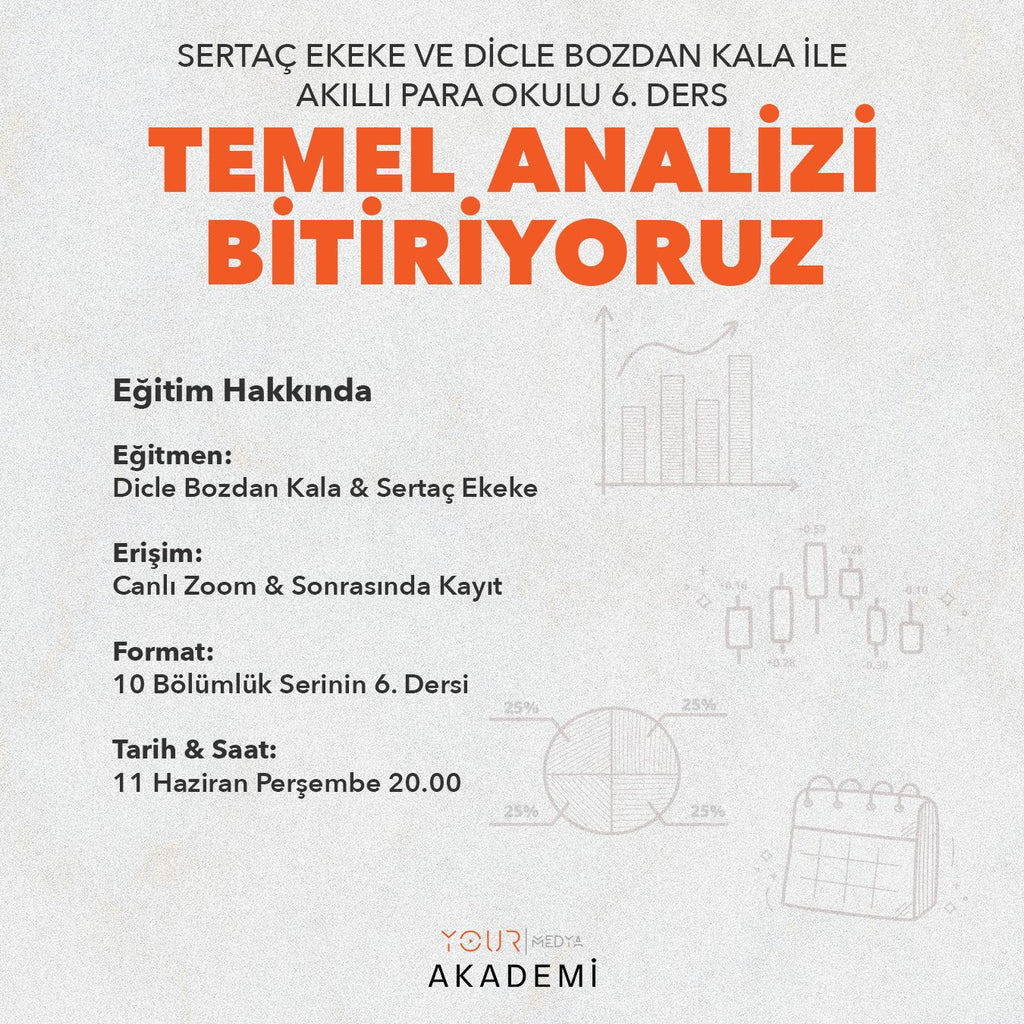 AKILLI PARA OKULU 6. DERS: TEMEL ANALİZİ BİTİRİYORUZ - SERTAÇ EKEKE & DİCLE BOZDAN KALA
