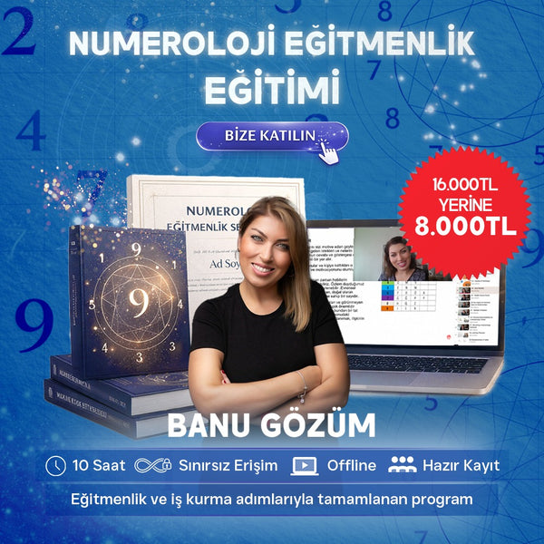 Numeroloji Eğitmenlik Eğitimi - Hazır Kayıt