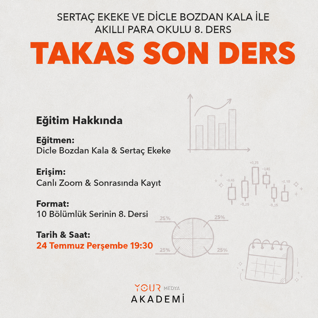 AKILLI PARA OKULU 8. DERS : TAKAS SON DERS - SERTAÇ EKEKE & DİCLE BOZDAN KALA