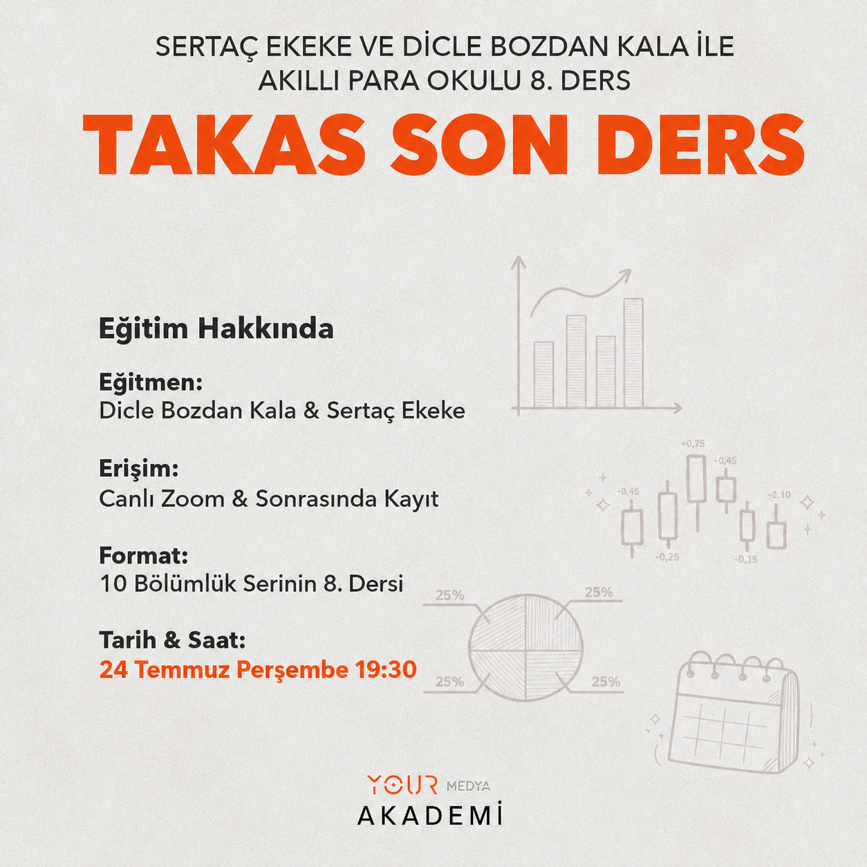 AKILLI PARA OKULU 8. DERS : TAKAS SON DERS - SERTAÇ EKEKE & DİCLE BOZDAN KALA