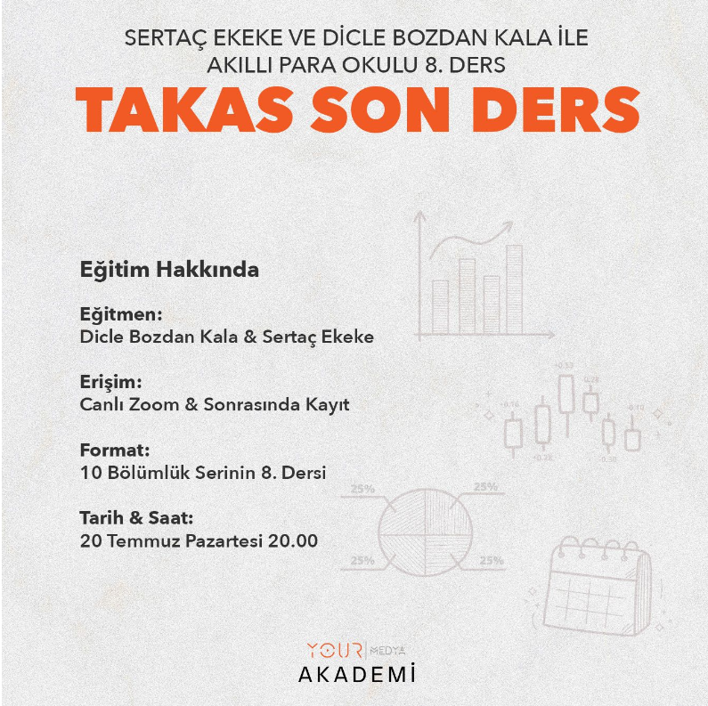 AKILLI PARA OKULU 8. DERS : TAKAS SON DERS - SERTAÇ EKEKE & DİCLE BOZDAN KALA