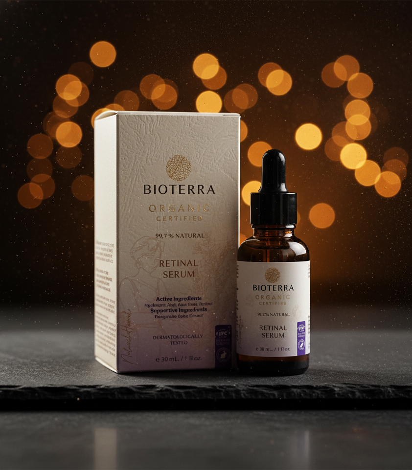 Bioterra Retinal Serum – Organik Sertifikalı %100 Doğal Anti-Aging Serum