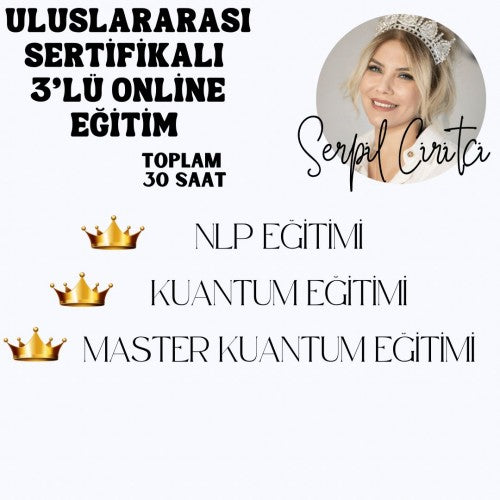 Kuantum Eğitimi + Master Kuantum Eğitimi + NLP Eğitimi (Hazır Kayıt – 3 Sertifika) %50 İNDİRİM