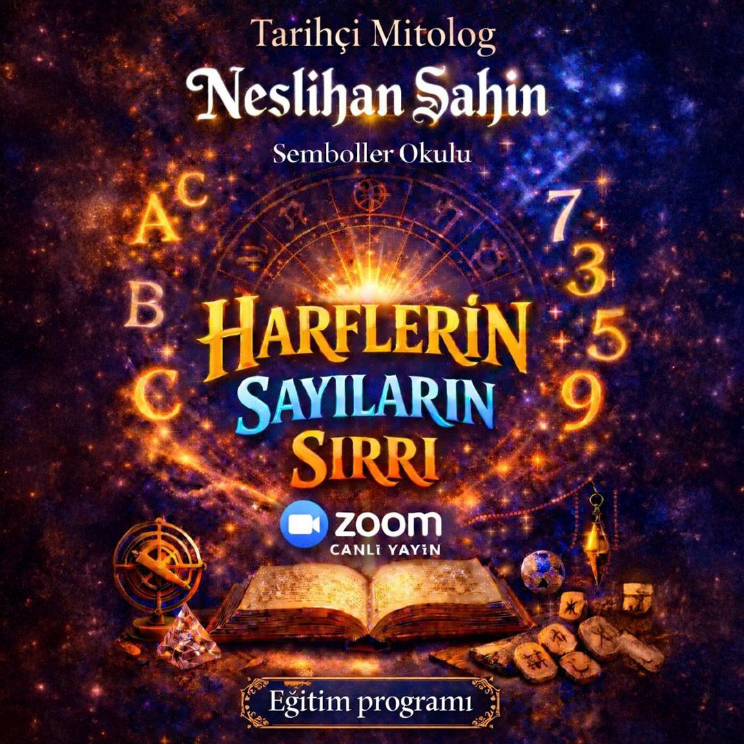 SEMBOLİK KODLAR ATÖLYESİ - NESLİHAN ŞAHİN - ONLİNE ATÖLYE