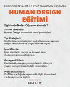 HUMAN DESIGN EĞİTİMİ - ASU GÖKBEN YALIM - HAZIR KAYIT + CANLI MENTÖRLÜK