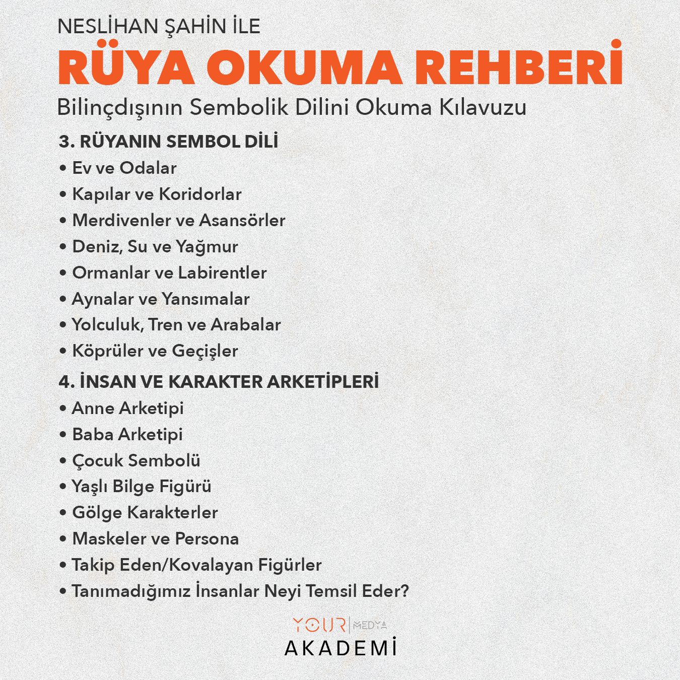RÜYA OKUMA REHBERİ: BİLİNÇDIŞININ SEMBOLİK DİLİNİ OKUMA KILAVUZU - NESLİHAN ŞAHİN (PDF)
