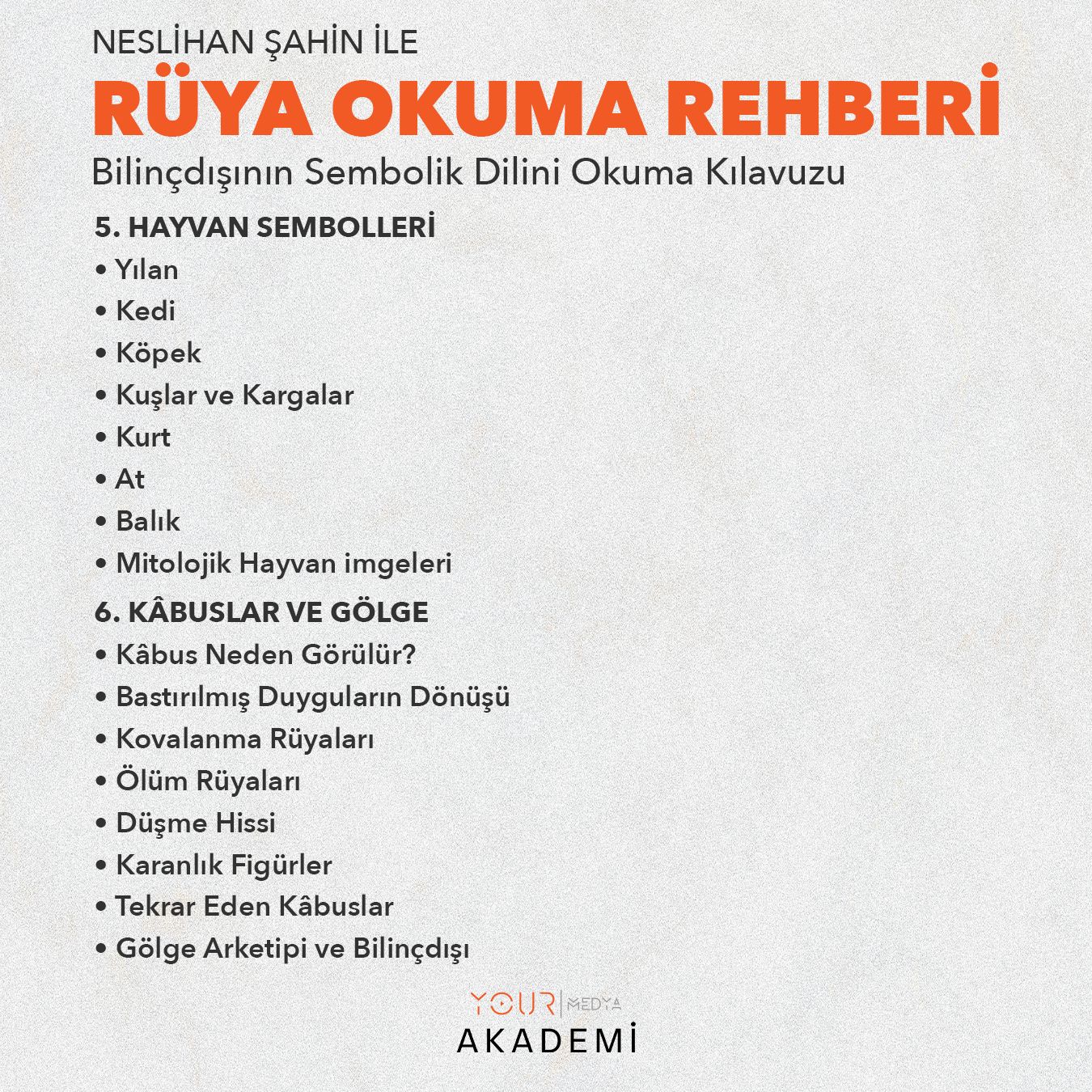RÜYA OKUMA REHBERİ: BİLİNÇDIŞININ SEMBOLİK DİLİNİ OKUMA KILAVUZU - NESLİHAN ŞAHİN (PDF)