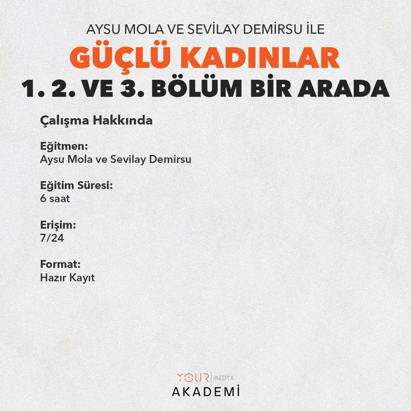 PARLAMA ZAMANI GELİŞİM ATÖLYESİ KAPSAMLI EĞİTİM PAKETİ (1., 2. VE 3. BÖLÜM) - AYSU MOLA & SEVİLAY DEMİRSU
