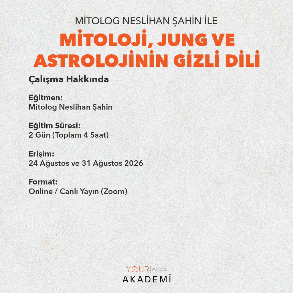 MİTOLOJİ, JUNG VE ASTROLOJİNİN GİZLİ DİLİ - NESLİHAN ŞAHİN