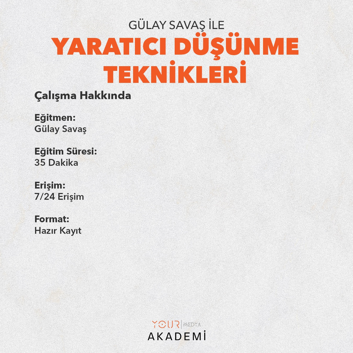 YARATICI DÜŞÜNME TEKNİKLERİ - GÜLAY SAVAŞ