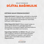 DİJİTAL BAĞIMLILIK - GÜLAY SAVAŞ