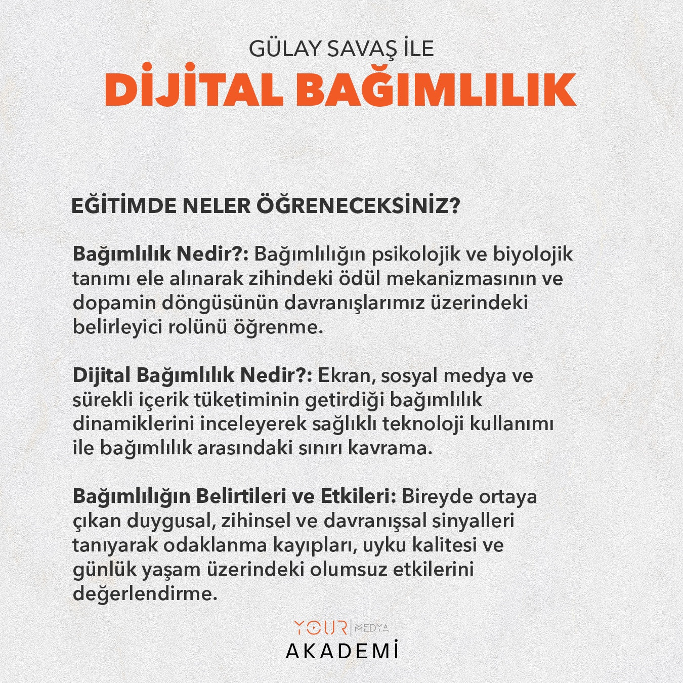 DİJİTAL BAĞIMLILIK - GÜLAY SAVAŞ