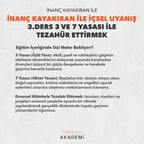 İÇSEL UYANIŞ 3. DERS: 3 VE 7 YASASI İLE TEZAHÜR ETTİRMEK - İNANÇ KAYAKIRAN