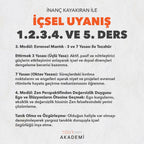 İÇSEL UYANIŞ KAPSAMLI EĞİTİM PAKETİ (1, 2, 3, 4 VE 5. DERS) - İNANÇ KAYAKIRAN