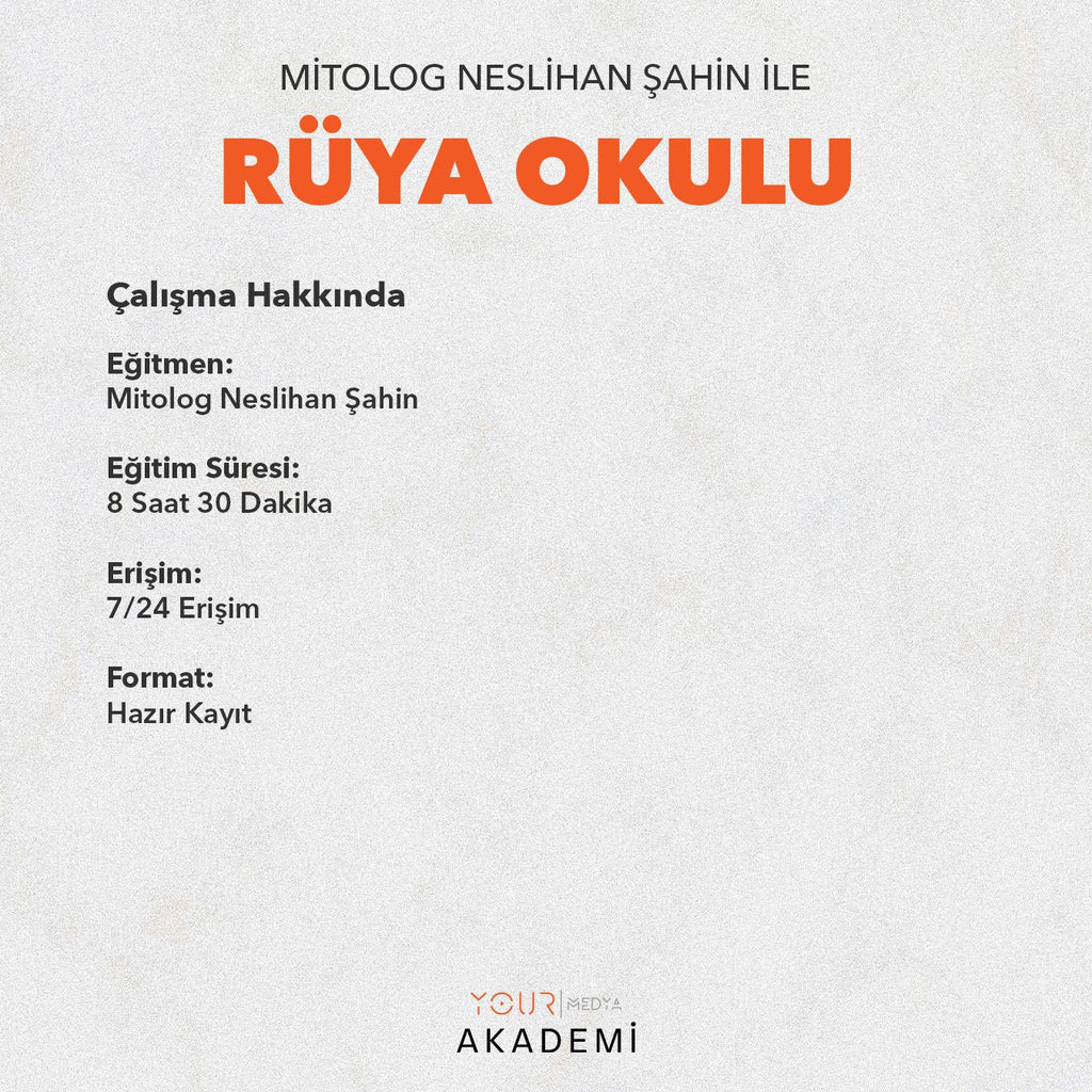 RÜYA OKULU - NESLİHAN ŞAHİN