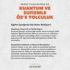 KUANTUM VE SUFİZMLE ÖZ’E YOLCULUK - MURAT TULGA BUYRUK