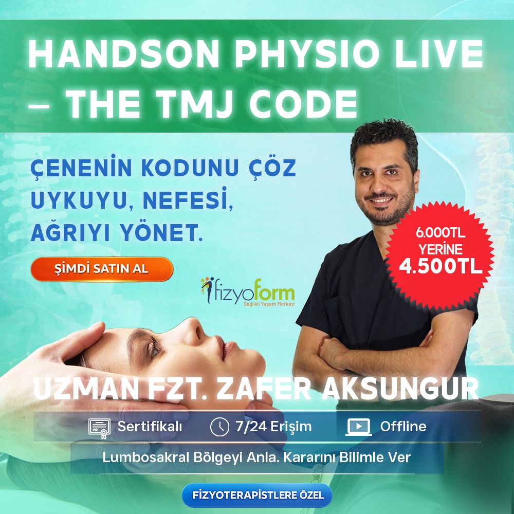 HandsOn Physio LIVE – The TMJ Code-Zafer AKSUNGUR