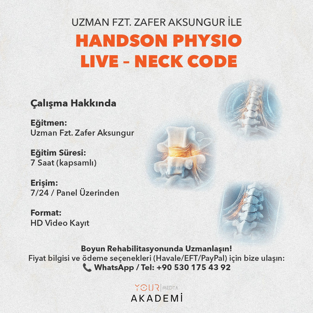 HandsOn Physio LIVE – Neck Code-Zafer AKSUNGUR