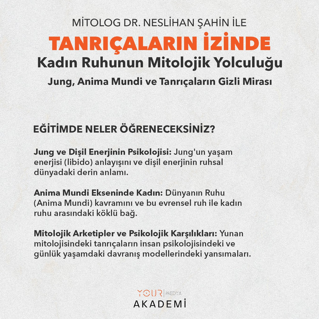 TANRIÇALARIN İZİNDE: KADIN RUHUNUN MİTOLOJİK YOLCULUĞU - DR. NESLİHAN ŞAHİN
