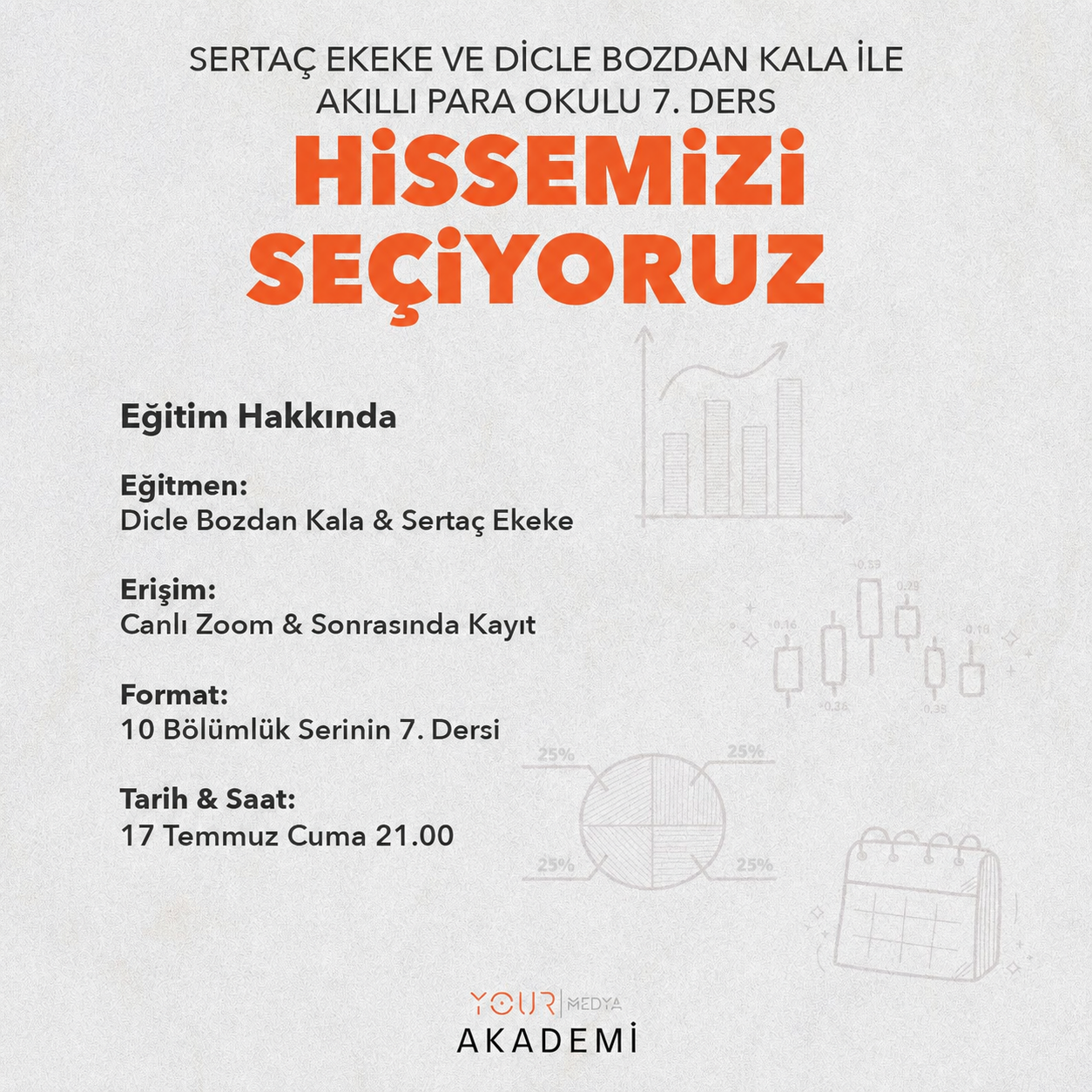 AKILLI PARA OKULU 7. DERS: HİSSEMİZİ SEÇİYORUZ - SERTAÇ EKEKE & DİCLE BOZDAN KALA