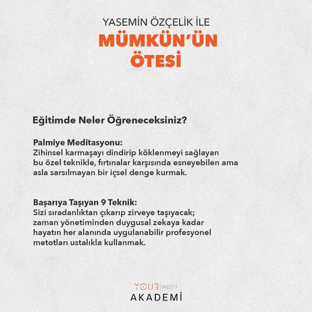 Mümkün’ün Ötesi – Palmiye Meditasyonu (Hazır Zoom Kaydı)