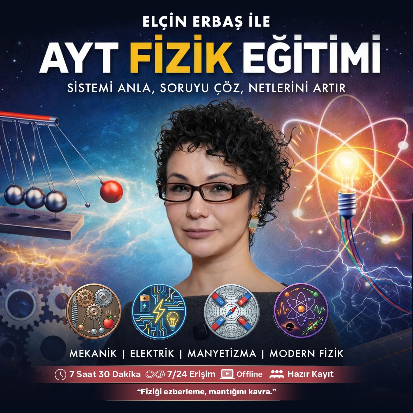 AYT FİZİK EĞİTİMİ - ELÇİN ERBAŞ - HAZIR KAYIT